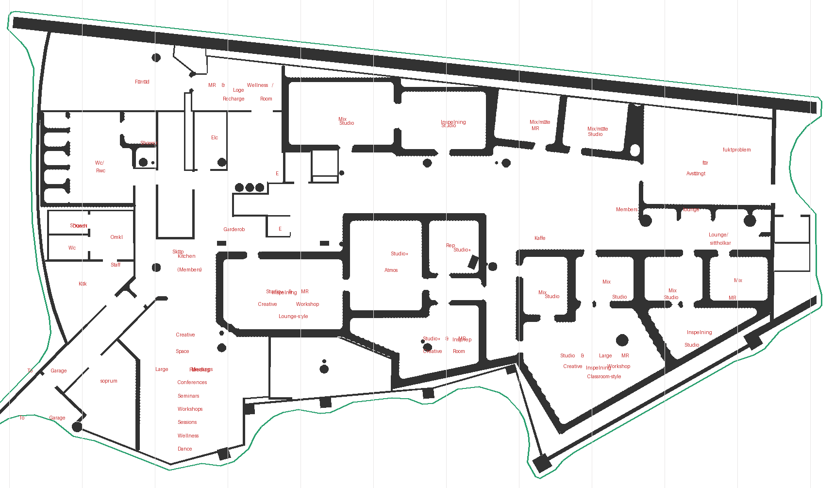 Planritning våning −1